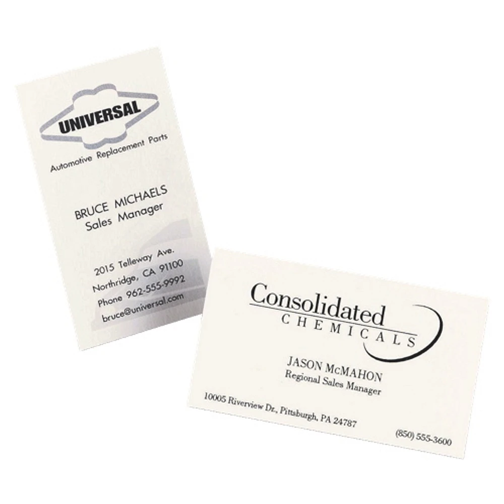 Avery Business Cards (AVE05911) - 2500 Pack - White