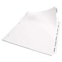 Intercalaires Index Maker d'Avery (AVE11437) - Paquet de 40 - Blanc