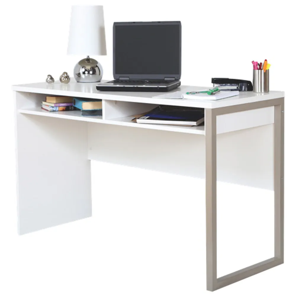 Interface Contemporary Writing Desk - Pure White