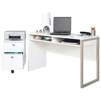 Interface Contemporary Writing Desk - Pure White