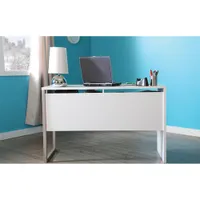 Interface Contemporary Writing Desk - Pure White