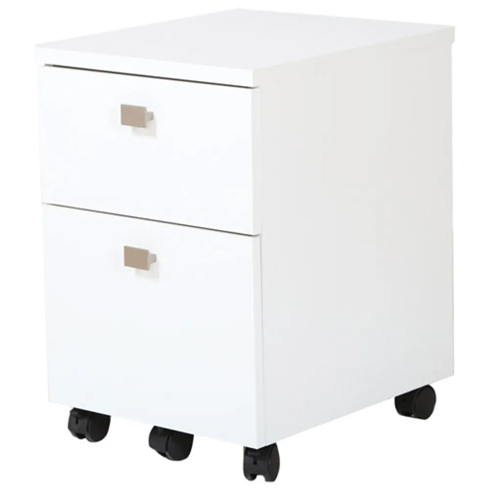 South Shore Interface Mobile Cabinet - Pure White