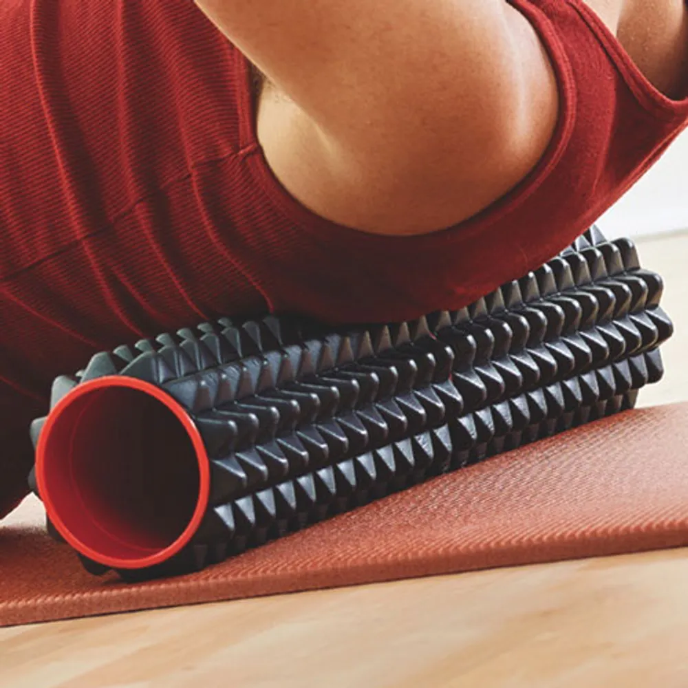 Yoga Foam Roller / Gym Foam Roller / Exercise Sports Massage Pilates  Fitness Point - Large