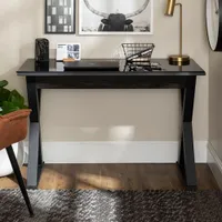 Contemporary Computer Desk - Black