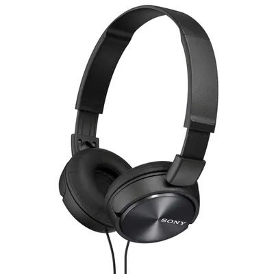 Sony On-Ear Headphones (MDRZX310APB) - Black
