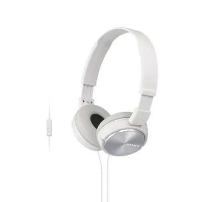 Sony On-Ear Headphones (MDRZX310APW) - White