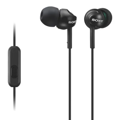 Sony Smartphone In-Ear Headphones (MDREX110APB) - Black