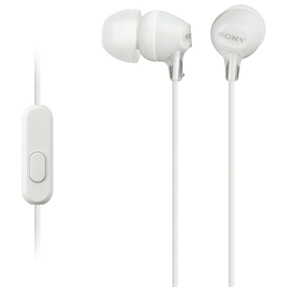 Sony In-Ear Sound Isolating Headphones (MDREX15APW) - White