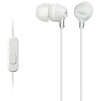 Sony In-Ear Sound Isolating Headphones (MDREX15APW) - White