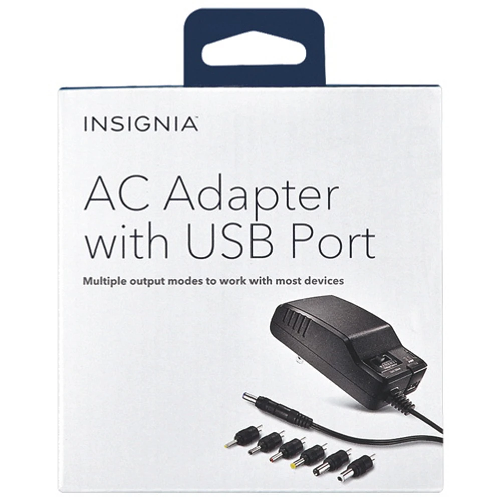 Adaptateur secteur universel d'Insignia avec port USB (NS-AC1200-C) - Exclusivement chez Best Buy