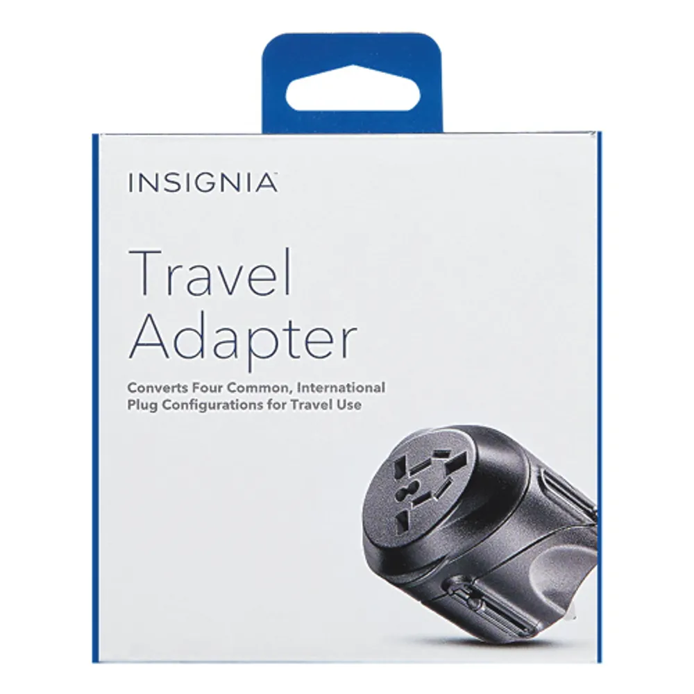 Insignia All-in-1 Universal Travel Adapter (NS-TADPT1-C) - Only at Best Buy