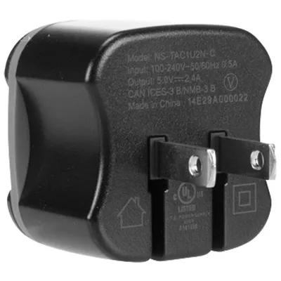 Insignia USB Wall Charger With USB Port - Black - Only at Best Buy