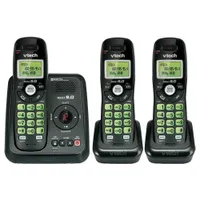 Téléphone sans fil DECT 6.0 à 3 combinés de VTech avec répondeur (CS6124-31)