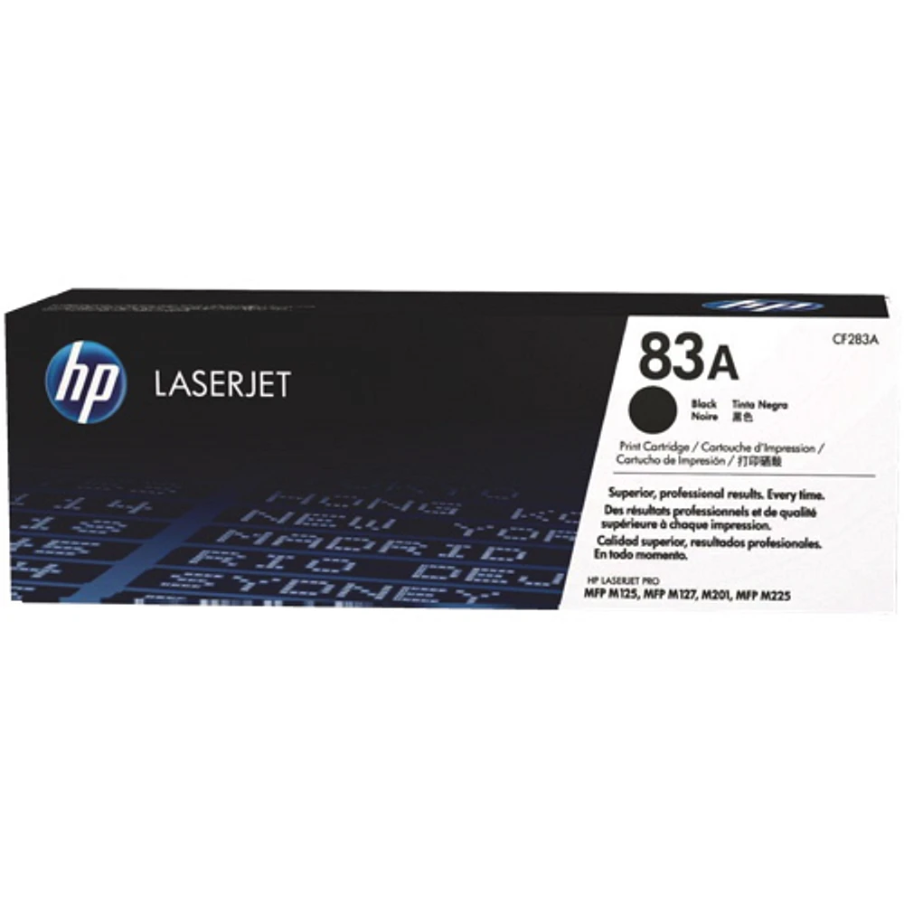 HP LaserJet 83A Black Toner (CF283A)