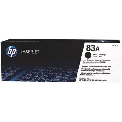 HP LaserJet 83A Black Toner (CF283A)