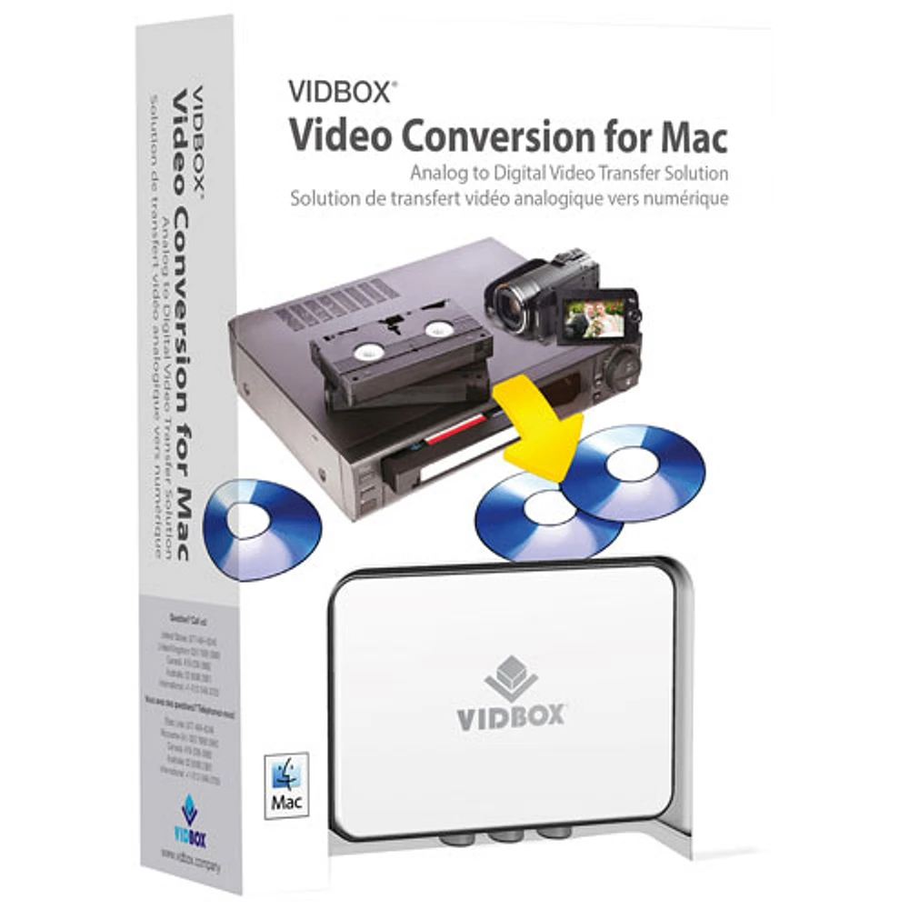 VIDBOX de Honestech pour Mac