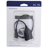 Insignia 40cm (15.6 in.) RS232 to USB Adapter (NS-PU99501-C) - Only at Best Buy