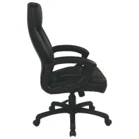 Work Smart Eco Leather Executive Chair - Black