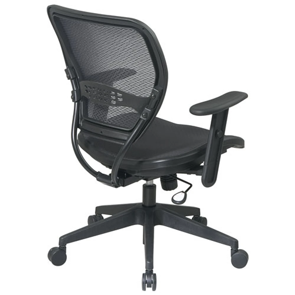 Chaise de bureau AirGrid de Space Seating - Noir