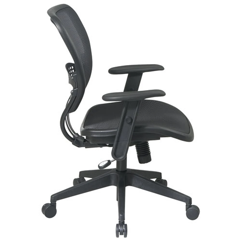 Chaise de bureau AirGrid de Space Seating - Noir