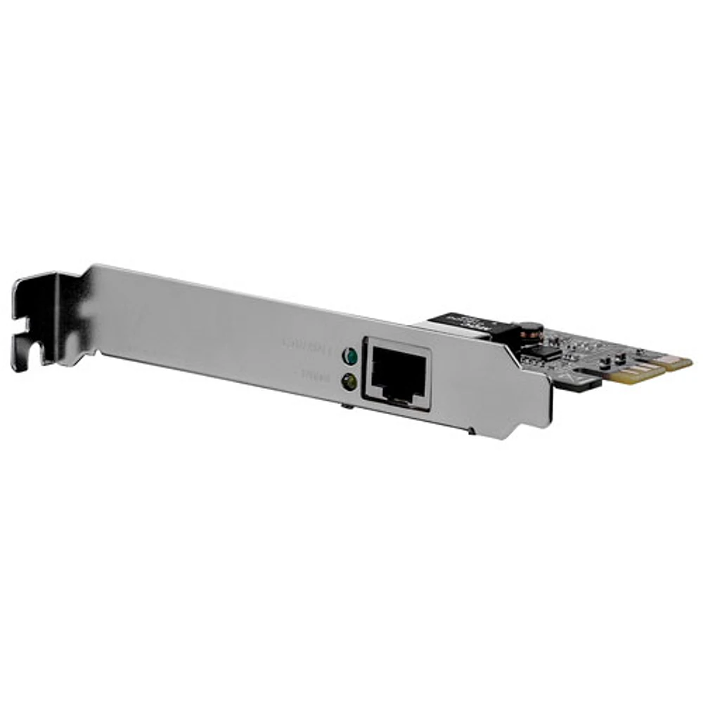 Adaptateur réseau PCI-E Ethernet 10/100/1000 Mbit/s de StarTech - Anglais