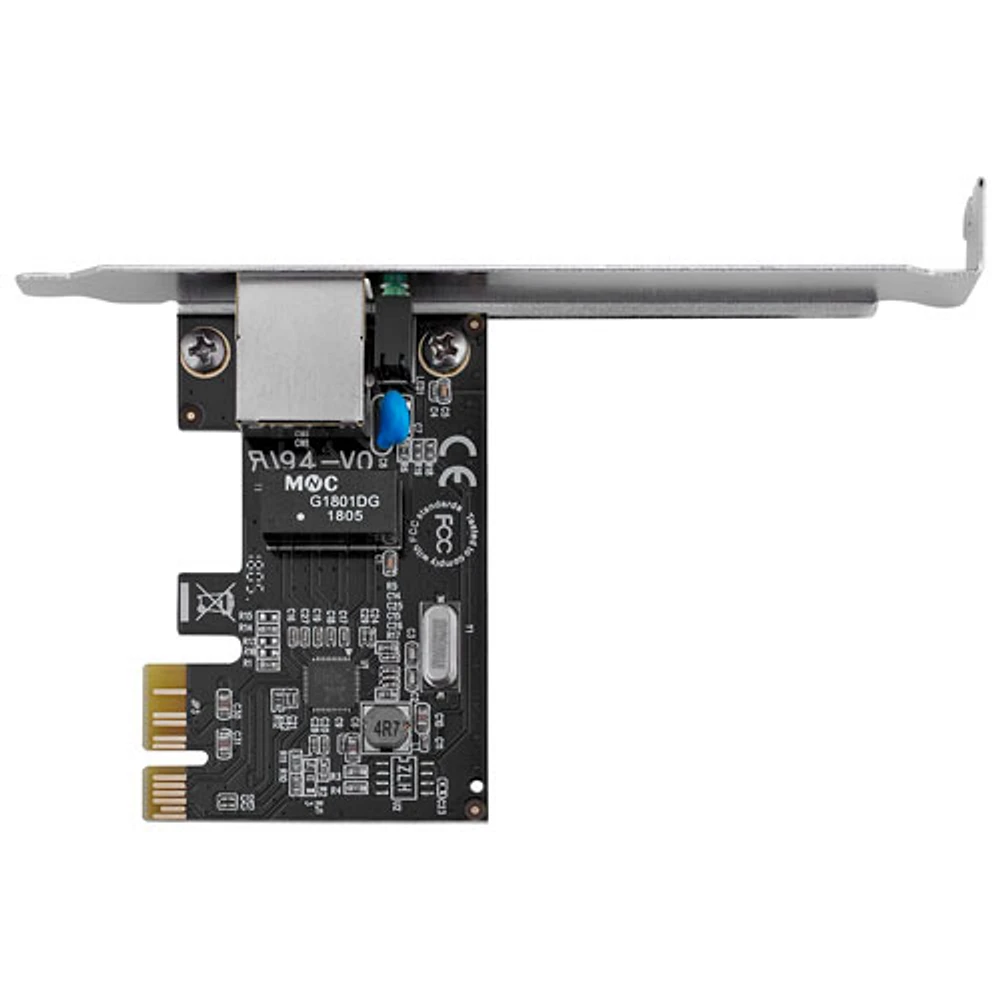 Adaptateur réseau PCI-E Ethernet 10/100/1000 Mbit/s de StarTech - Anglais