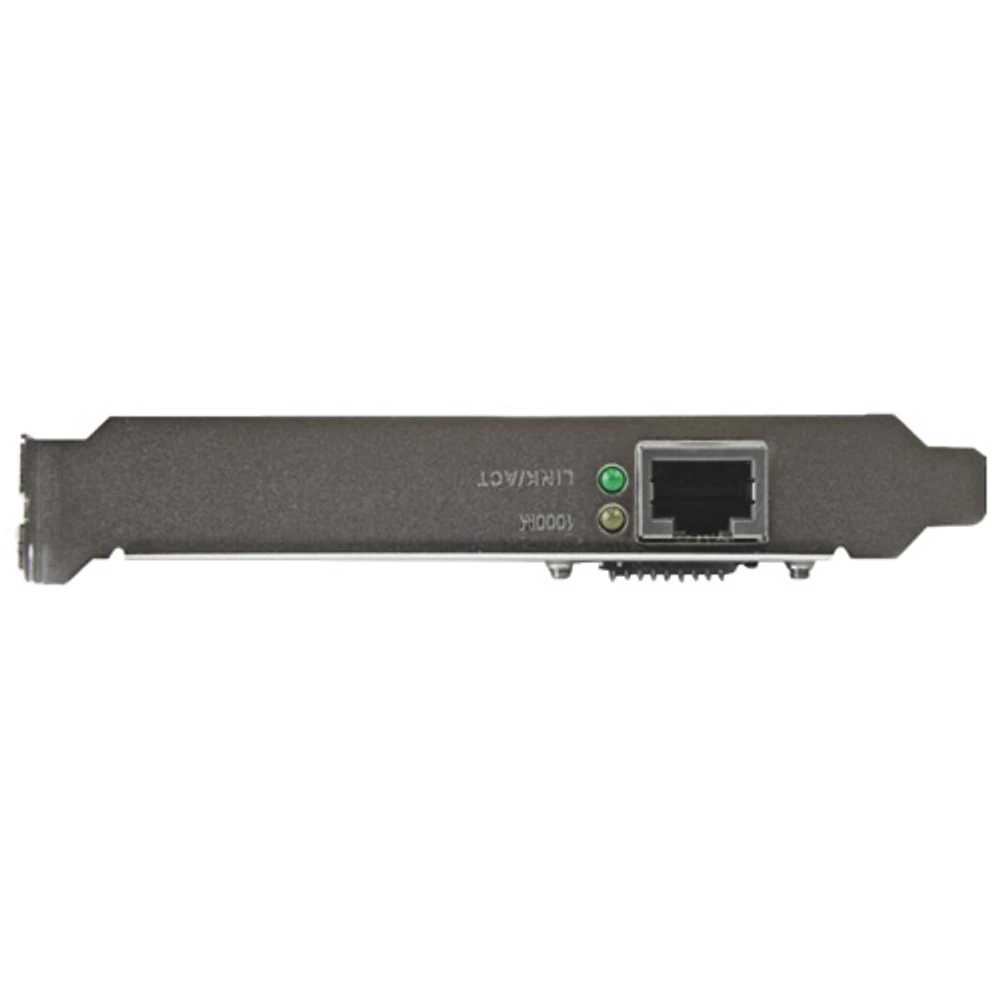 Adaptateur réseau PCI-E Ethernet 10/100/1000 Mbit/s de StarTech - Anglais