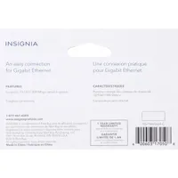 Insignia 1.2m (4 ft.) Cat6 Ethernet Cable - Grey - Only at Best Buy