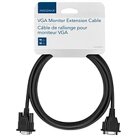 Insignia 3m (10 ft.) VGA Extension Cable (NS-PV10509-C) - Black - Only at Best Buy