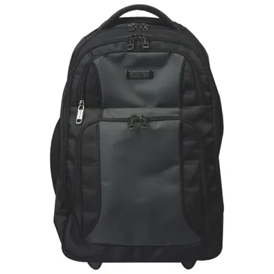 Kenneth Cole 17" Wheeled Laptop Backpack (KC268302) - Black