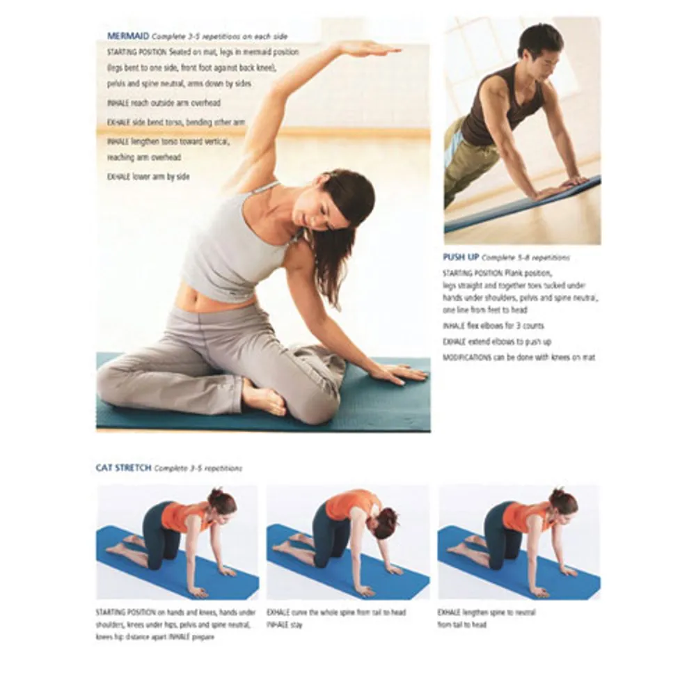 STOTT PILATES Yoga Mat (ST-02185) - Blue