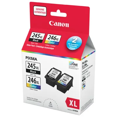 Canon PG-245XL/CL-246XL Black/Colour Ink (8278B006) - 2 Pack