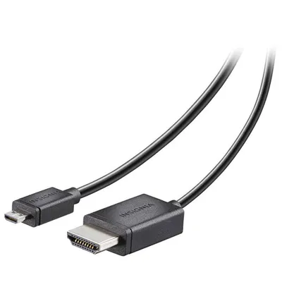 Insignia 2.4m (8 ft.) HDMI-to-Micro HDMI Cable (NS-PG08591-C) - Only at Best Buy