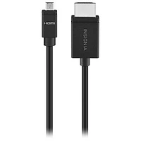 Insignia 2.4m (8 ft.) HDMI-to-Micro HDMI Cable (NS-PG08591-C) - Only at Best Buy