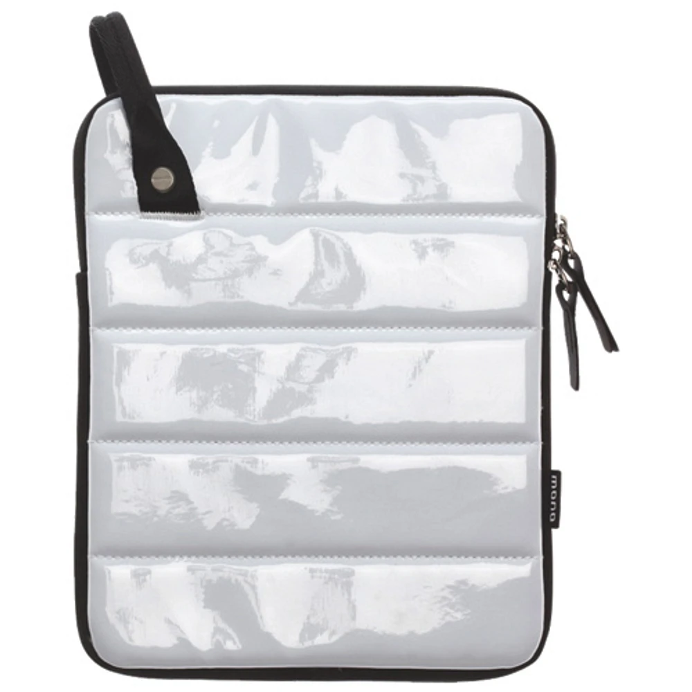 Housse avec boucle CVL de MONO pour iPad - Blanc