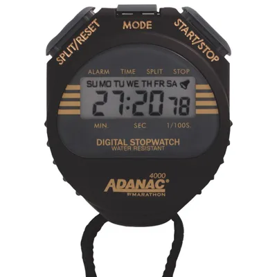 Marathon Adanac 4000 Digital Stopwatch (ST083009) - Black