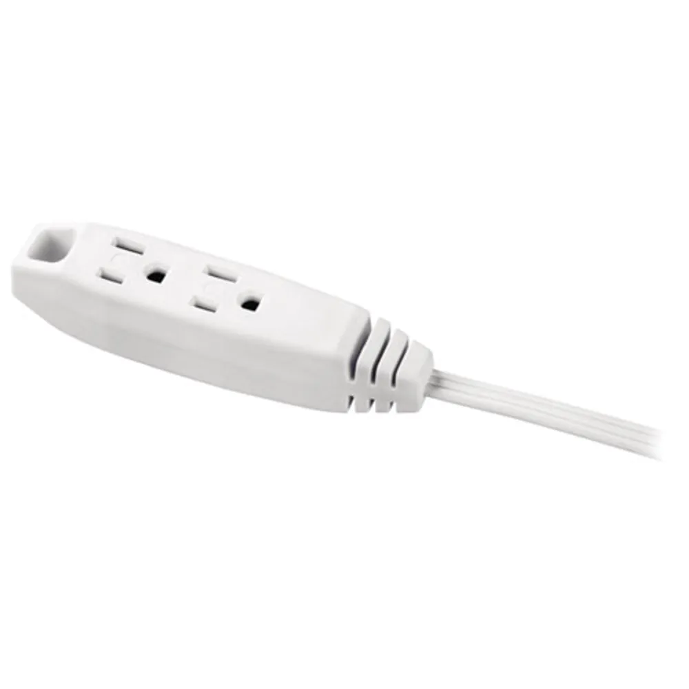 Insignia 9' Extension Power Cord - White - Only at Best Buy