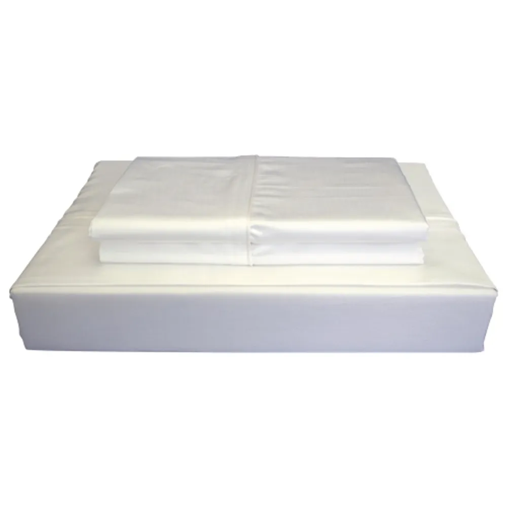 Maholi Bamboo Solid Collection 310 Thread Count Rayon Sheet Set - King