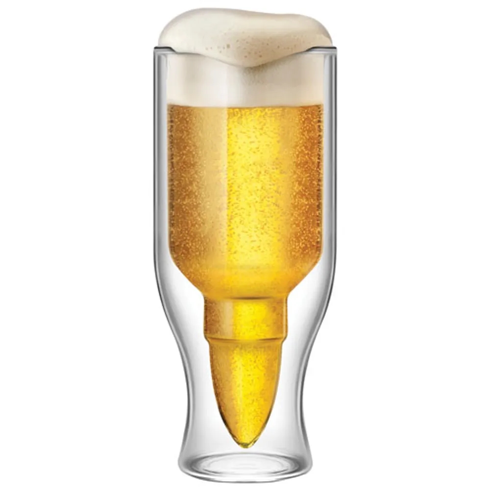 Final Touch Bullet 475ml Beer Glass