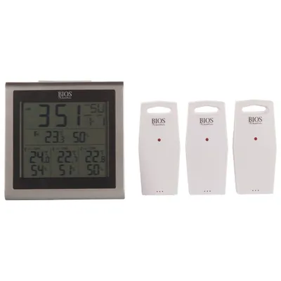 BIOS Weather Indoor/Outdoor Thermometer (339BC)