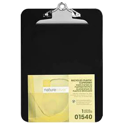 Nature Saver Recycled Clipboard - Black