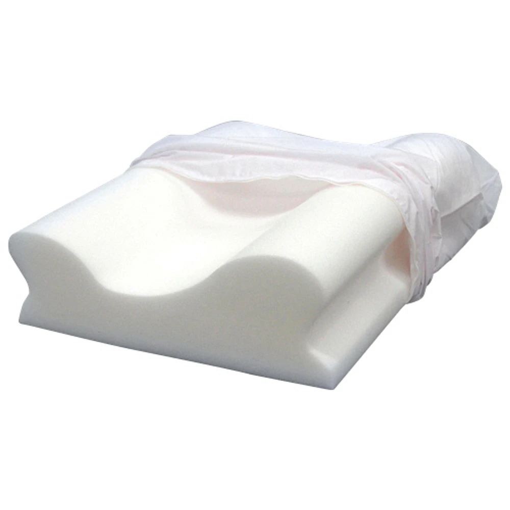 BodyForm Orthopedic Cervical Foam Pillow - White