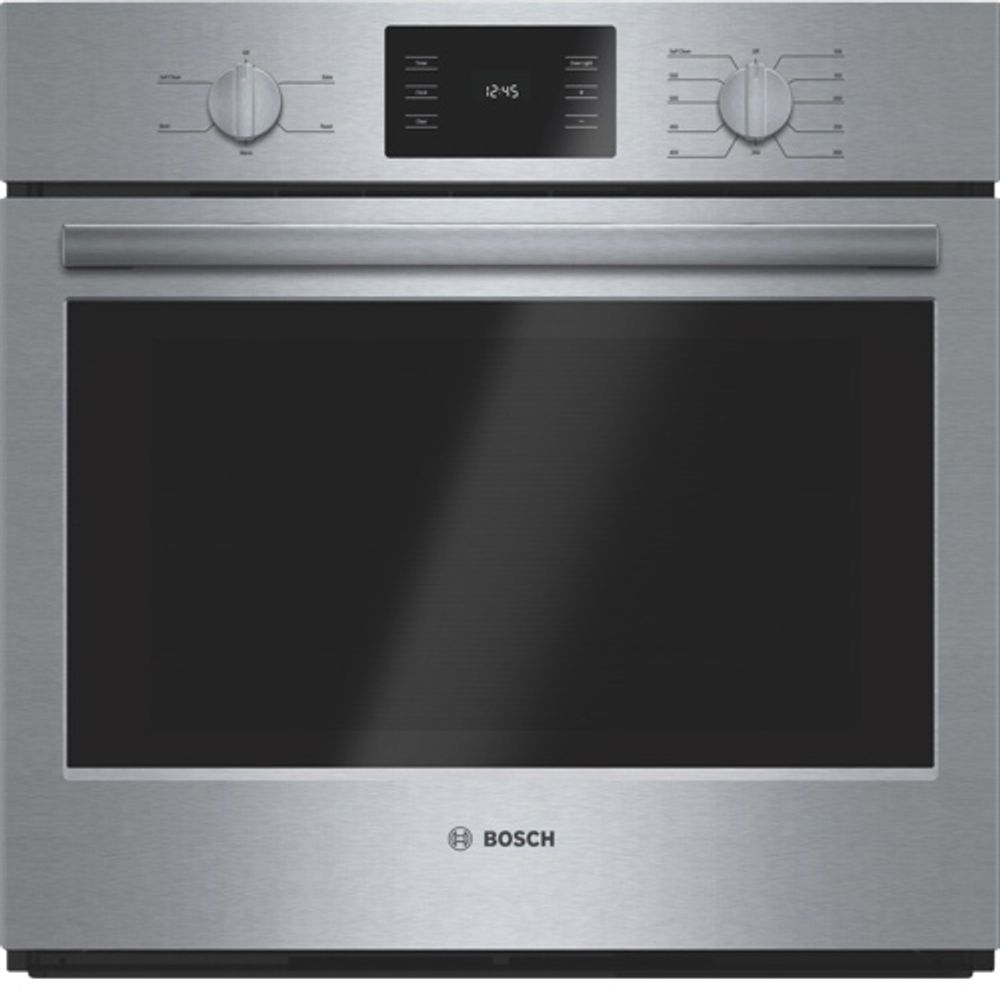 Bosch 30" 4.6 Cu. Ft. Easy Clean Thermal Wall Oven (HBL5351UC) - Stainless Steel