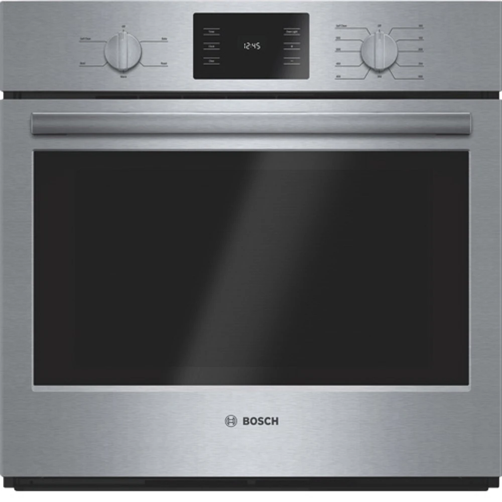 Bosch 30" 4.6 Cu. Ft. Easy Clean Thermal Wall Oven (HBL5351UC) - Stainless Steel