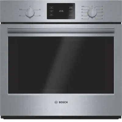 Bosch 30" 4.6 Cu. Ft. Easy Clean Thermal Wall Oven (HBL5351UC) - Stainless Steel