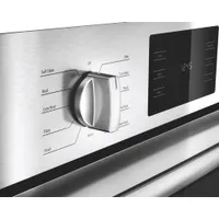 Bosch 30" 4.6 Cu. Ft. Easy Clean True Convection Wall Oven (HBL5651UC) - Stainless Steel