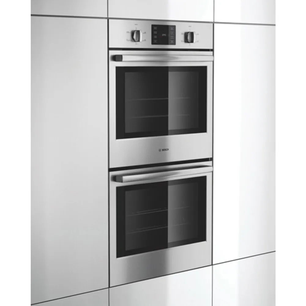 Bosch 30" 4.6 Cu. Ft. Easy Clean True Convection Wall Oven (HBL5651UC) - Stainless Steel