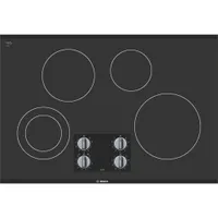 Bosch 30" 4-Element Electric Cooktop (NEM5066UC) - Black