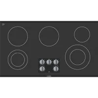 Bosch 36" 5-Element Electric Cooktop (NEM5666UC) - Black
