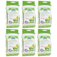 Aleva Naturals Bamboo Baby Nose 'n' Blows Wipes - Economy Pack - 180 Wipes